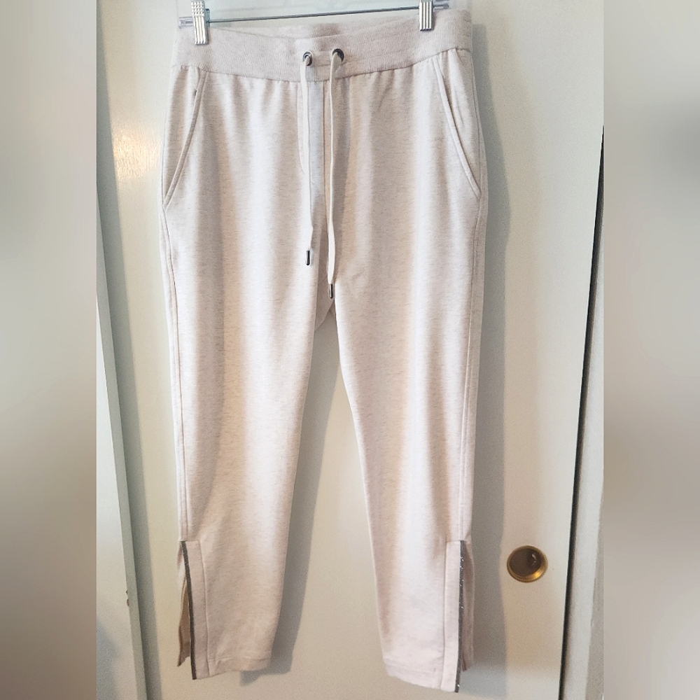 Brunello Cucinelli Tailored Sweatpants Beige Medium